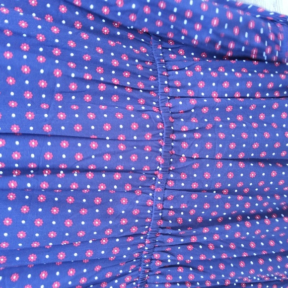 Draper James Dark Blue Dress Size Medium - Picture 11 of 14